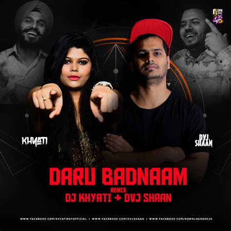 Daru Badnam Remix Dj Khyati And Dvj Shaan
