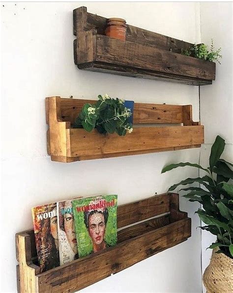 Materials ¾ plywood scrap pallet/reclaimed wood grey stain white paint wood glue 1 brad nails picture hooks. DIY scrap Wood Ideas for Wall Decoration Part 37 ...
