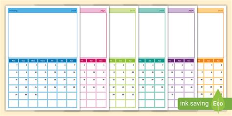 👉 2024 Class Photo Calendar Display Calendar Twinkl