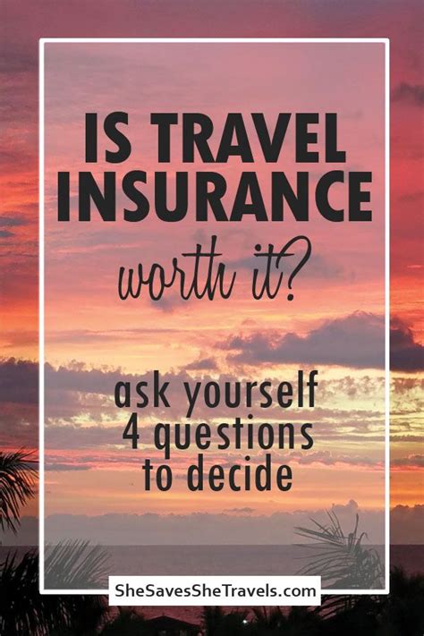 Travel Insurance Yes Or No - TRVLIA