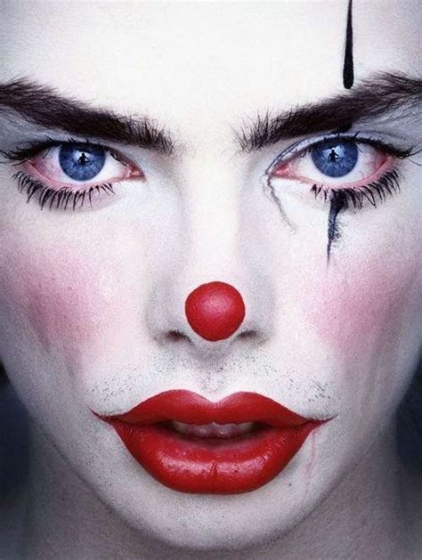 Scary Girl Clown Makeup When Clowns Go Bad En Scary Clown Face