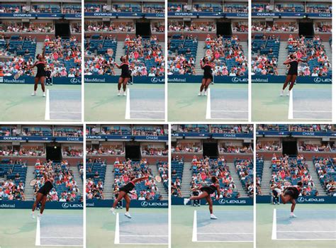 It may be equal to the weight. Upper and lower body deceleration after a tennis serve ...