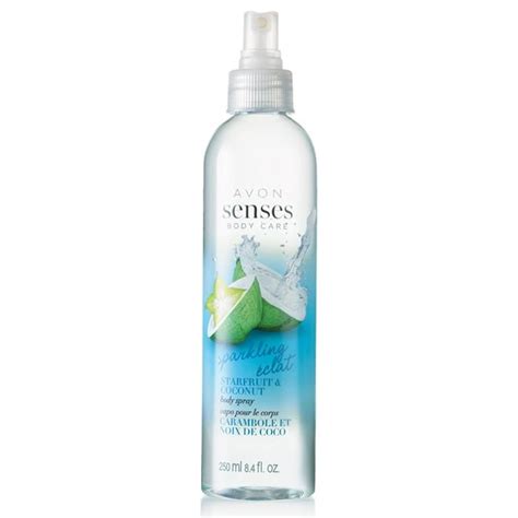 Avon Senses Sparkling Starfruit And Coconut Body Spray Body Spray