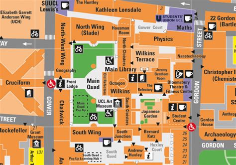 Campus Map Downloads Ucl Maps