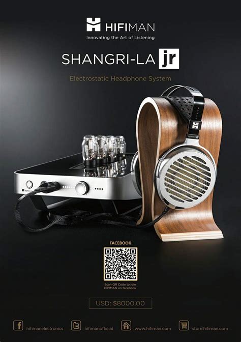 Hifiman Shangri La Jr New 8000 Electrostat Headphone Reviews And Discussion Head