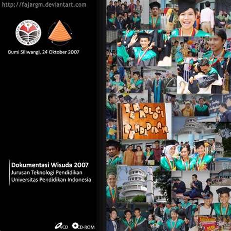 Cover Cd Wisuda Tp Upi 2007 V3 By Fajargm On Deviantart