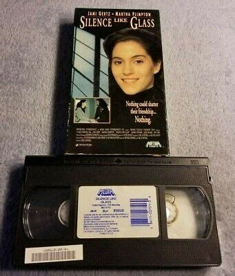 Silence Like Glass 1989 VHS Movie Drama Jami Gertz Martha