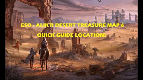 ESO Alik R Desert Treasure Map 6 Location QUICK GUIDE YouTube