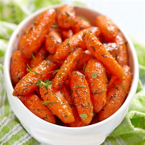 Just toss the carrots in brown sugar (or honey or maple syrup), butter and oil with a good pinch of salt and pepper. Glazed Baby Carrots