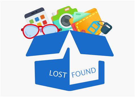 Lost And Found Free Transparent Clipart Clipartkey