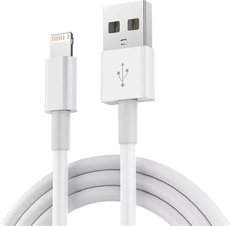 IPhone Oplader USB A Met 2m Kabel IPhone Oplaadblok USB A Ingang Originele Bol Com