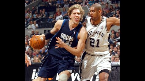 Dirk Nowitzki Offense Highlights Vs Tim Duncan 2006 Nba Playoffs Wcsf