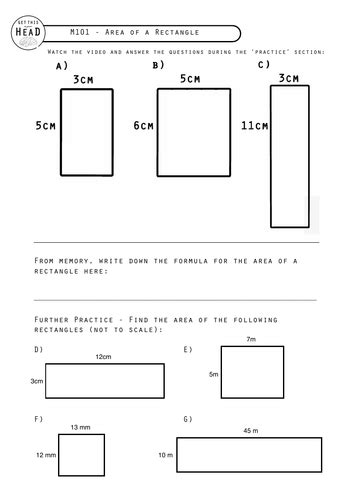 Area And Perimeter Of 2d Shapes Worksheets Teaching Resources