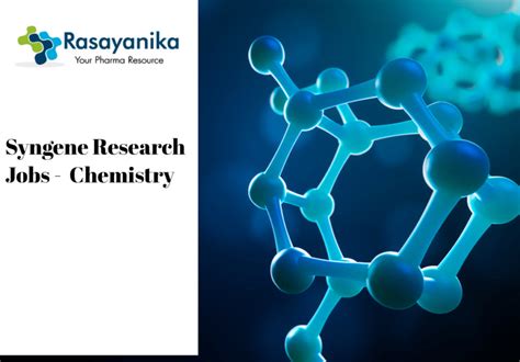 Syngene Research Jobs - Polymer Chemistry/Organic Chemistry