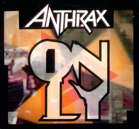 Anthrax Only Uk 2 Cd Single Set Double Cd Single 525637
