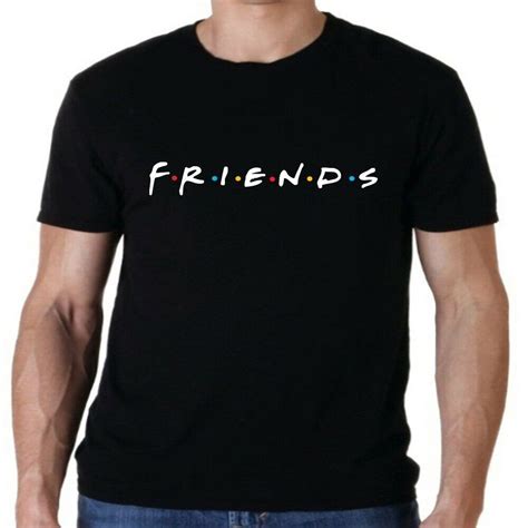 Friends T Shirt Sizes S 3xl Tee Tv Show Different Colors Etsy