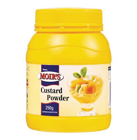 Moirs Custard Powder 250g 499 Food Culture
