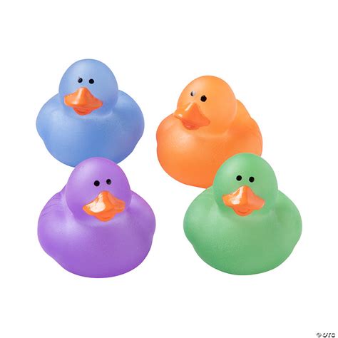 Color Change Rubber Ducks 12 Pc Oriental Trading