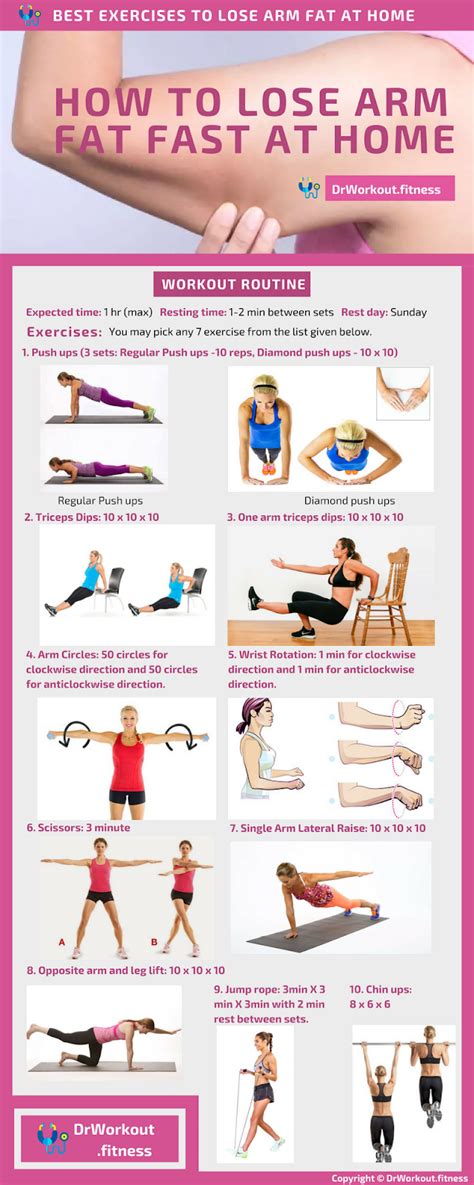 Exercises To Get Rid Of Arm Fat Without Weights Off 58