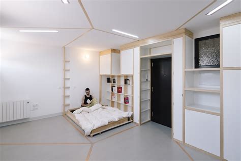 Gallery Of How To Optimize Small Spaces 9 Folding And Sliding Beds 9