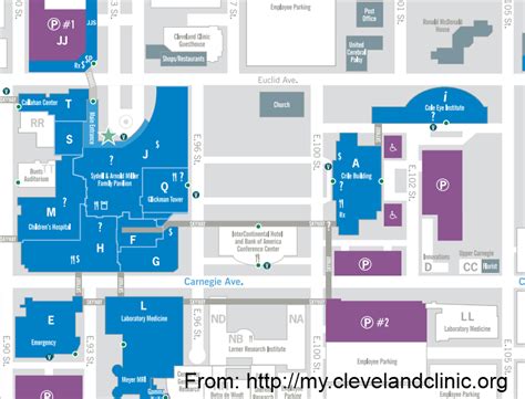 Cleveland Clinic Campus Map Navigating Your Way Through The World