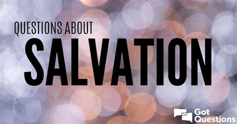 Questions About Salvation — Theme Index