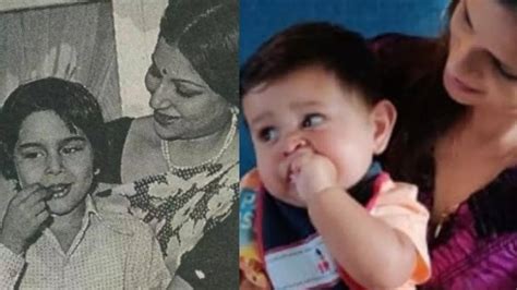 Kareena Kapoors Son Jeh Turns 10 Months Old Aunt Saba Ali Khan Digs Out Cute Unseen Photos Of