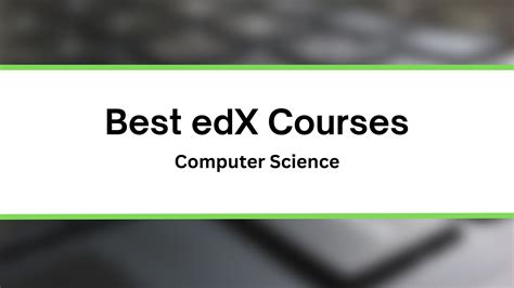 8 Best Edx Courses For Computer Science Bestseller In 2023