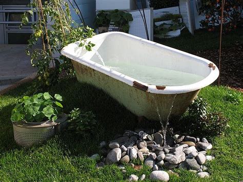 This way, the feature will last more and look a lot more interesting. 1000+ images about Bath tub water features on Pinterest ...