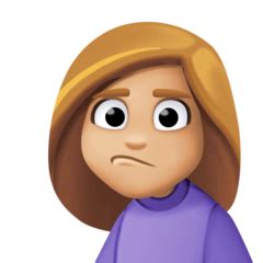 These display as a single emoji on supported platforms. Person Pouting: Medium-Light Skin Tone Emoji 🙎🏼