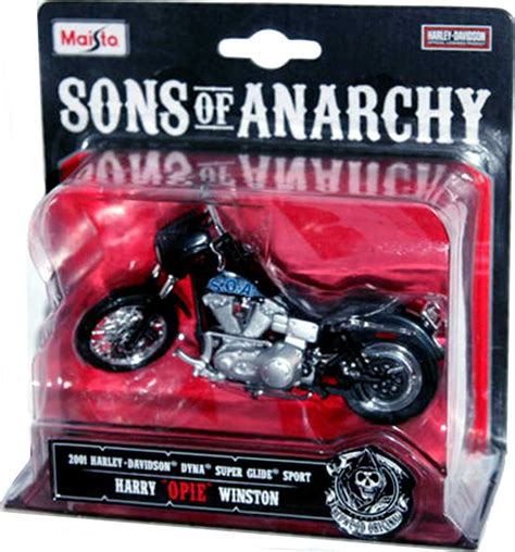 Zit nog in de originele verpakking die een beetje gehavend is. Sons of Anarchy Harry Opie Winston Harley-Davidson 2001 ...