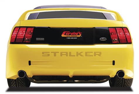 99 04 Mustang Stalker Rear Bumpercervinis Auto Designs
