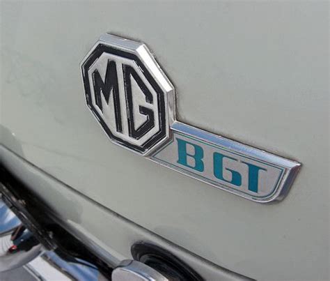 1974 Mgb Gt Badge Car Emblem Mg Cars Car Logos