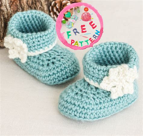 Winter Wonderland Baby Booties Free Crochet Pattern 2021 Hotcrochet Com