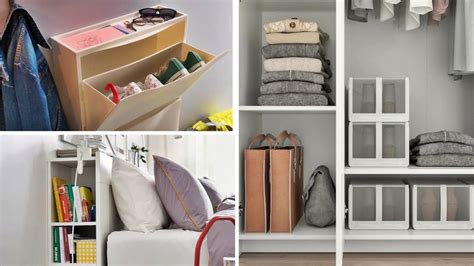 13 Ikea Small Space Storage Solutions Youtube