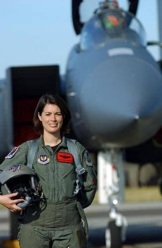 Maj Nicole Malachowski Ahora Teniente Coronel Primera Mujer Piloto