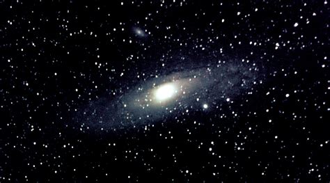 M31 Andromeda Galaxy Without Tracking Rastrophotography