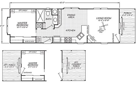 21 Top Photos Ideas For Mobile Home Floor Plans Single Wide Kaf