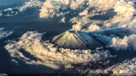 Top Of Japan By Nick Kwan Mt Fuji Is Seen Surround By Clouds Taken