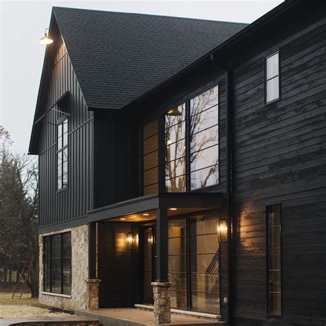 Making A Statement With Black Wood Stain Exterior