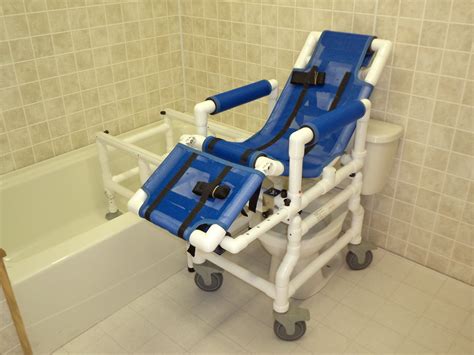 Many buyers prefer having chairs with a very soft sitting. The ICC Reclining Shower Chair can function as a commode.