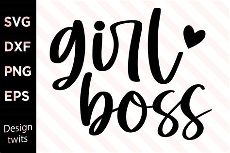 Girl Boss Svg Graphic By Designtwits · Creative Fabrica