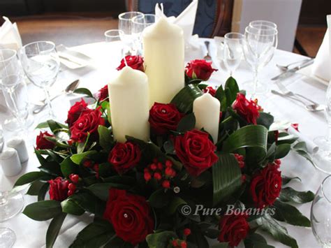 Wedding Table Flowers Pure Botanics