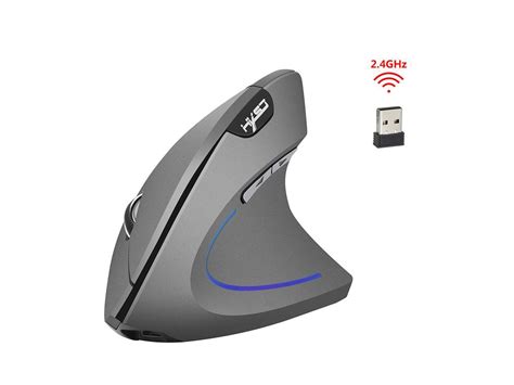 Hxsj 24ghz Wireless Mouse Game Ergonomic Design Vertical Mouse 2400dpi