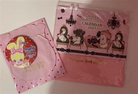 Angelic Pretty Pin 2016 And Calender 2017 Brooches And Pins