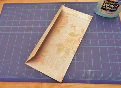 How To Make Envelopes From 12x12 Scrap Booking Paper 12x12 Scrapbook
