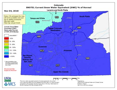 colorado s statewide snowpack is currently over 150 of average unofficial networks