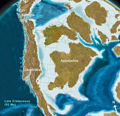 It is the third and final period of the mesozoic era, as well as the longest. North America in the late Cretaceous and the internal ...