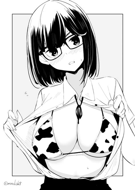 Rule 34 Big Breasts Blush Bra Breasts Breasts Out Cow Bra Cow Print
