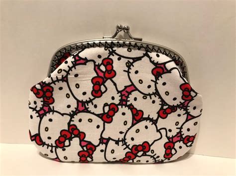 Large Hello Kitty Coin Purse Etsy